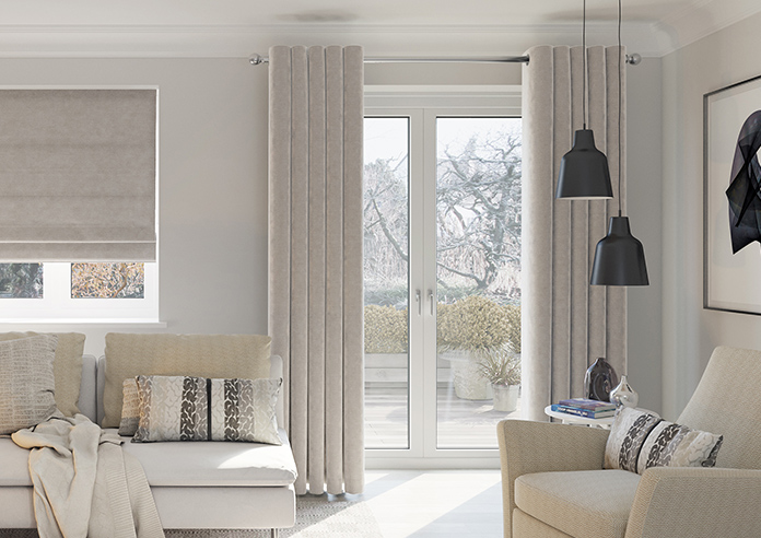 Darwin, Oyster - Made to Measure Curtains - Image 3